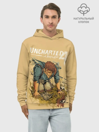 Худи мужской база хлопок / Fallen Nathan