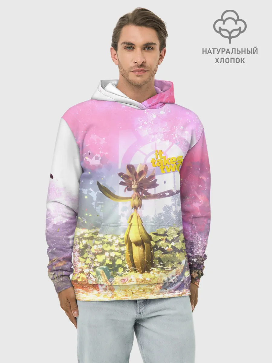 Худи мужской база хлопок / It takes two | Радость