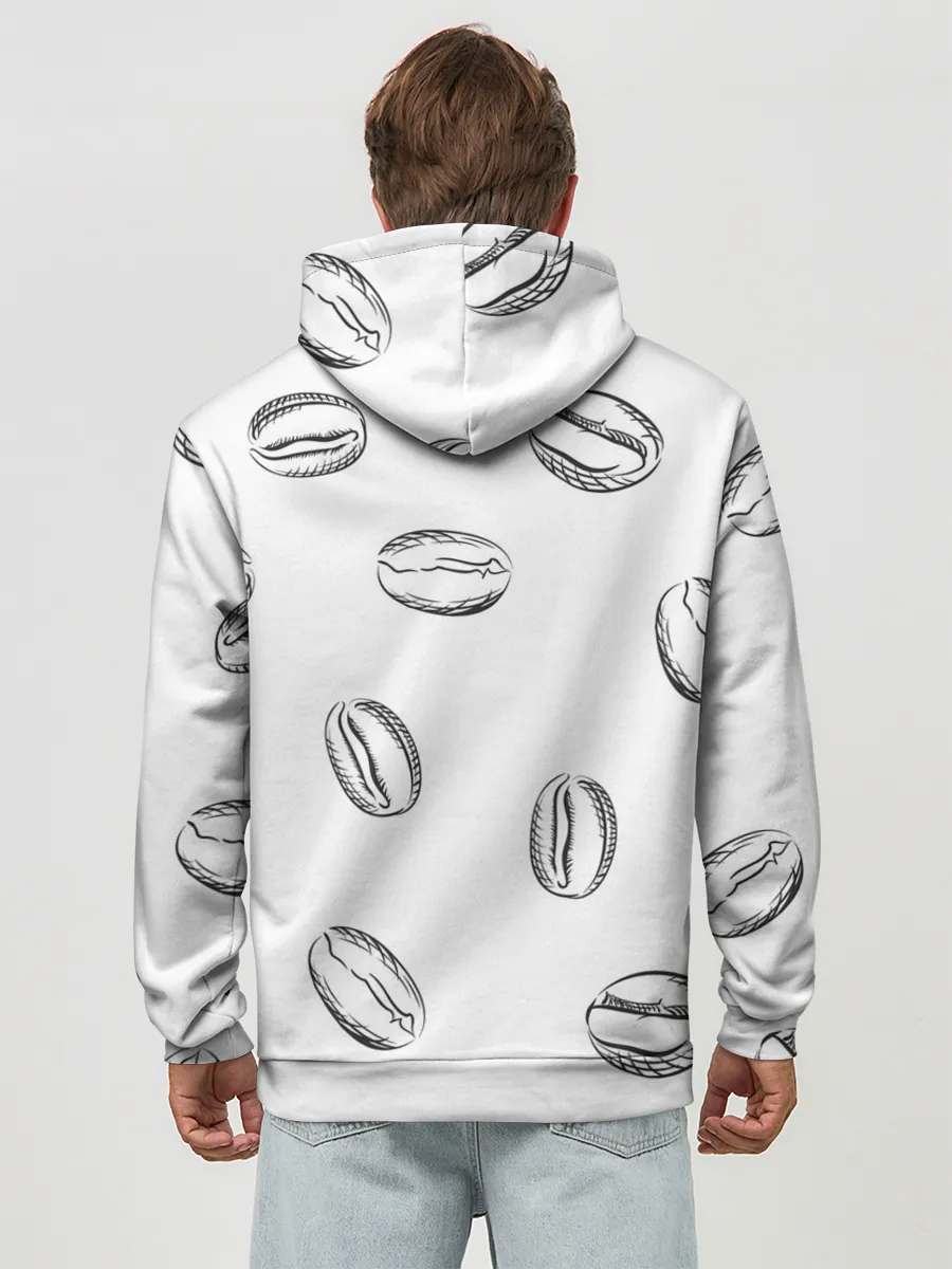 Худи мужской база хлопок / Кофейные зёрна