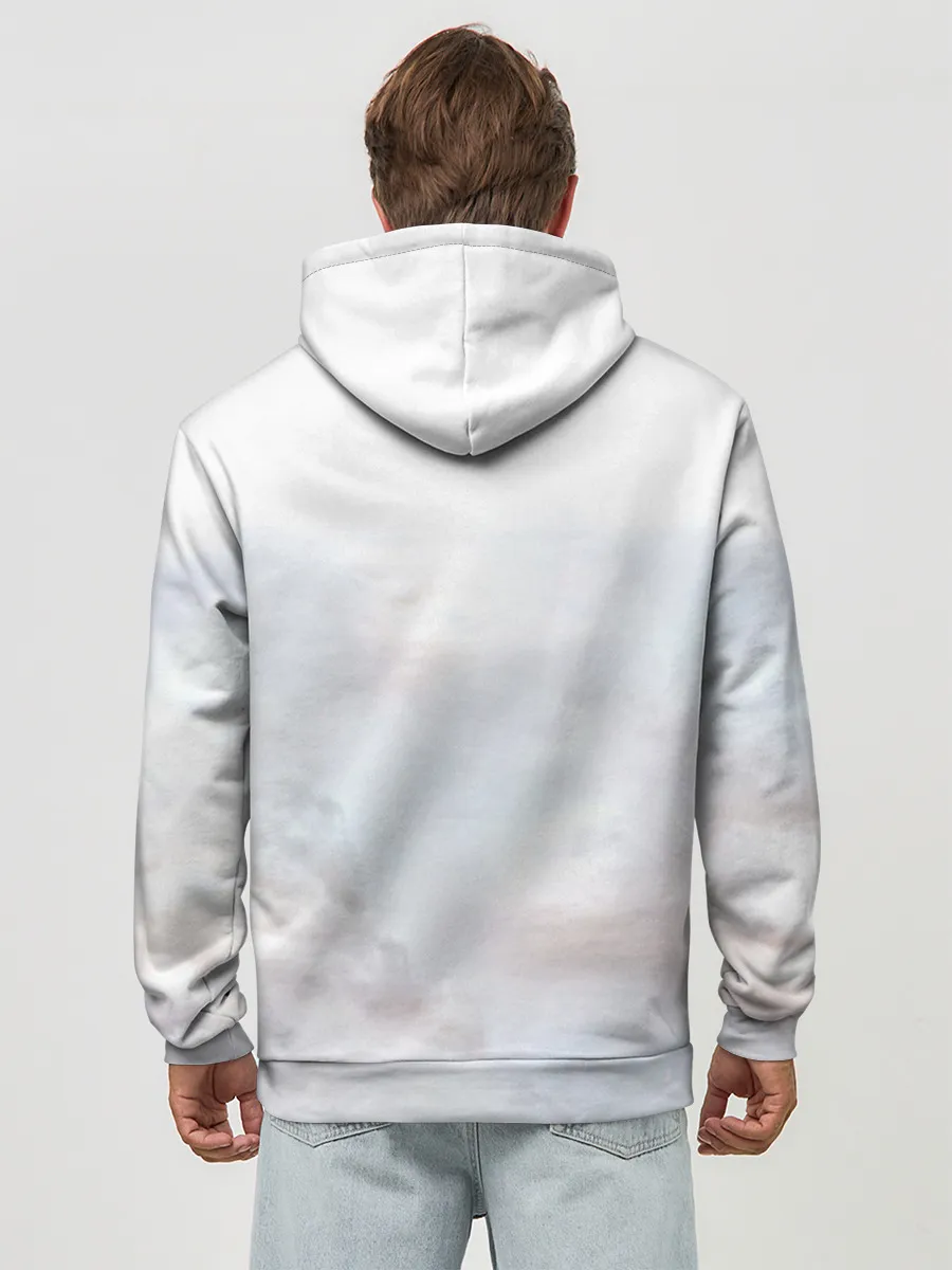 Худи мужской база хлопок / Викинг из Вальгаллы