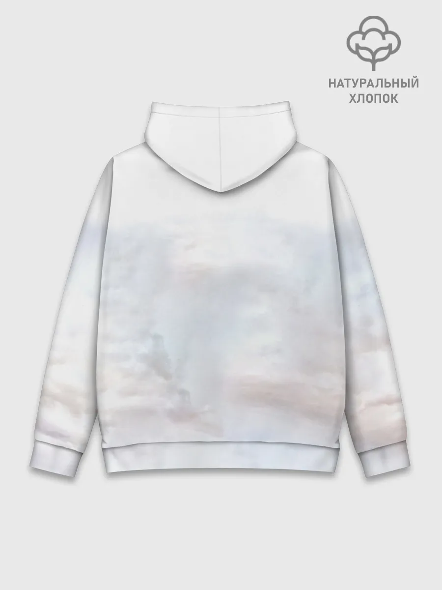 Худи мужской база хлопок / Викинг из Вальгаллы