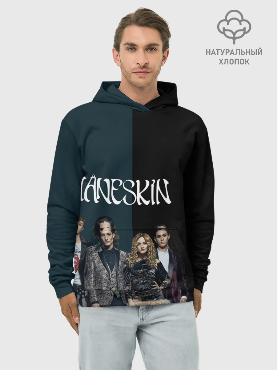 Худи мужской база хлопок / Maneskin. New heroes