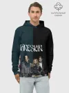 Худи мужской база хлопок / Maneskin. New heroes