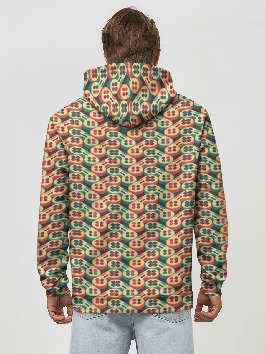 Худи мужской база хлопок / Джойстики