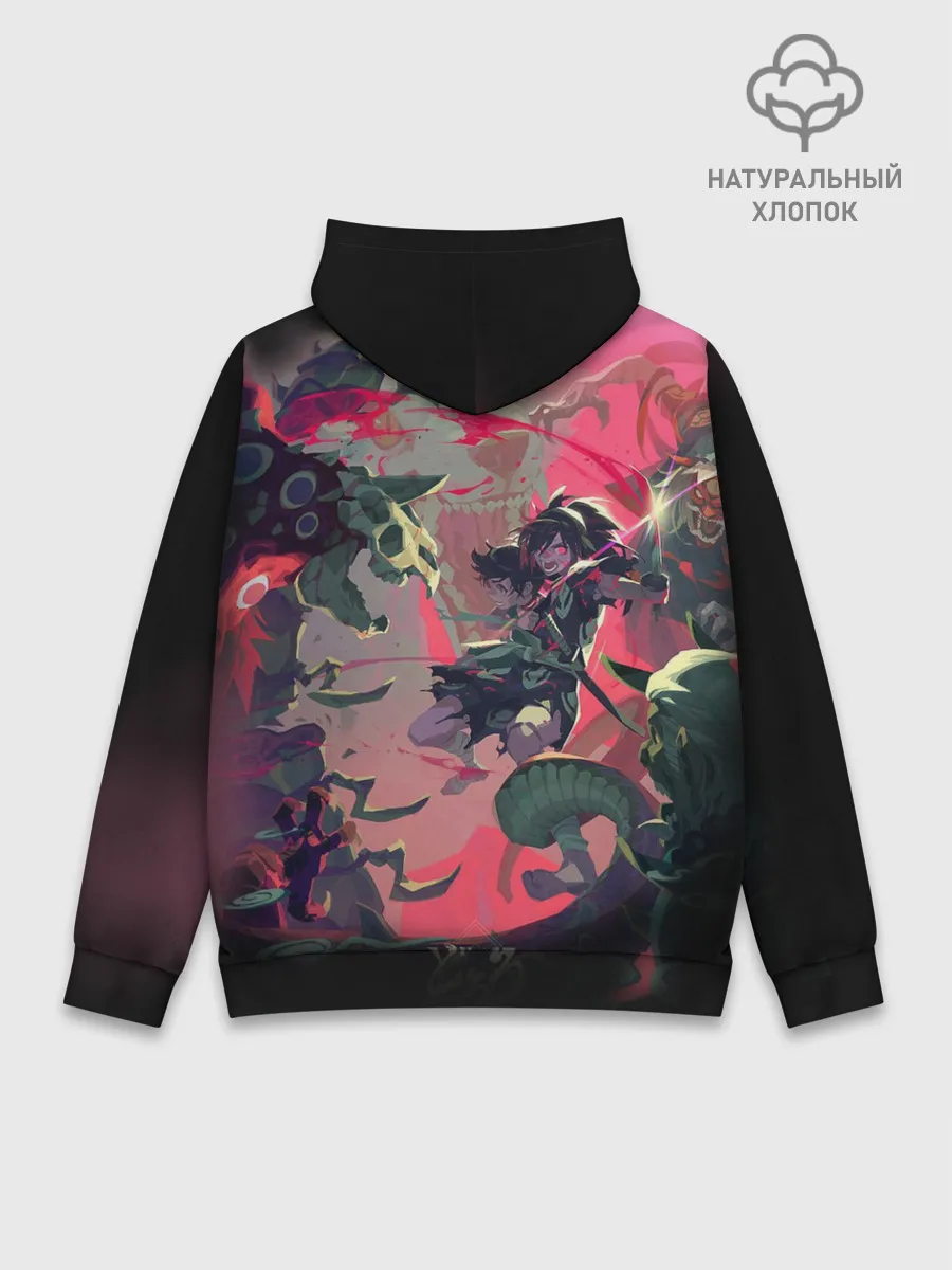 Худи мужской база хлопок / СРАЖЕНИЕ С ДЕМОНАМИ | ДОРОРО