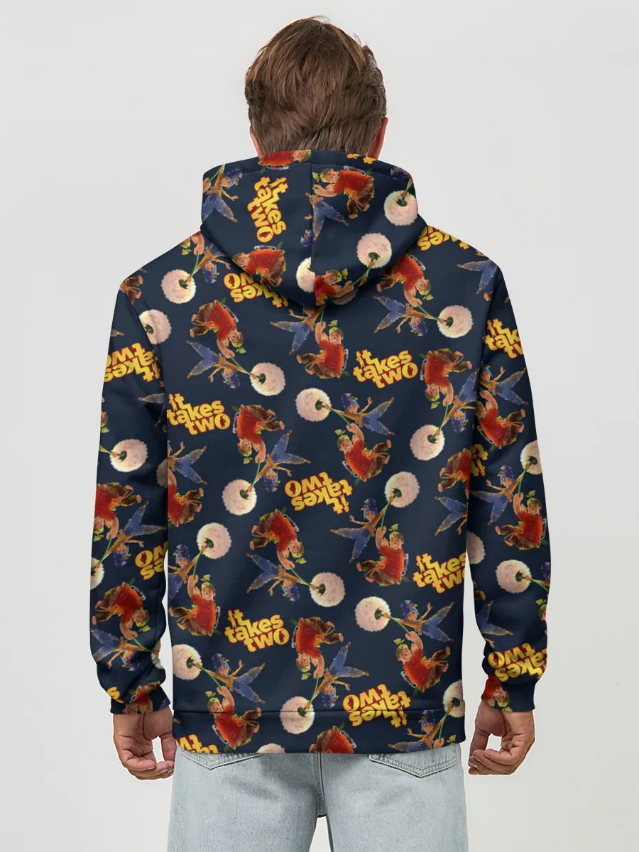 Худи мужской база хлопок / It Takes Two pattern