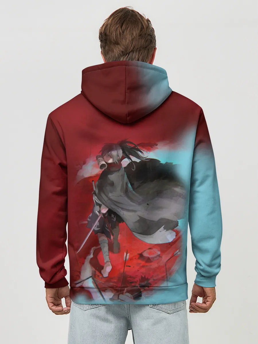 Худи мужской база хлопок / ХЯККИМАРУ | ДОРОРО | DORORO