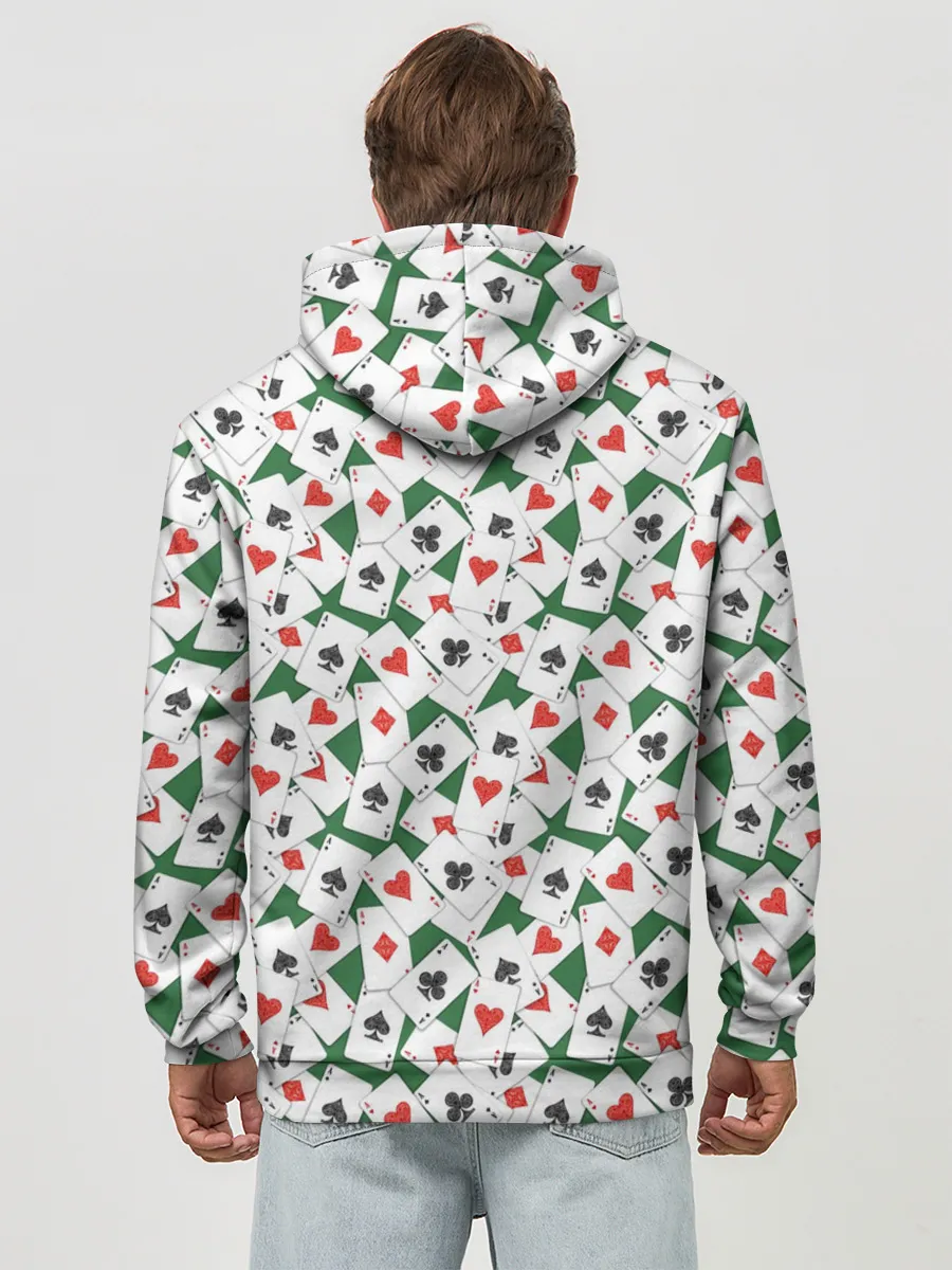 Худи мужской база хлопок / Тузы