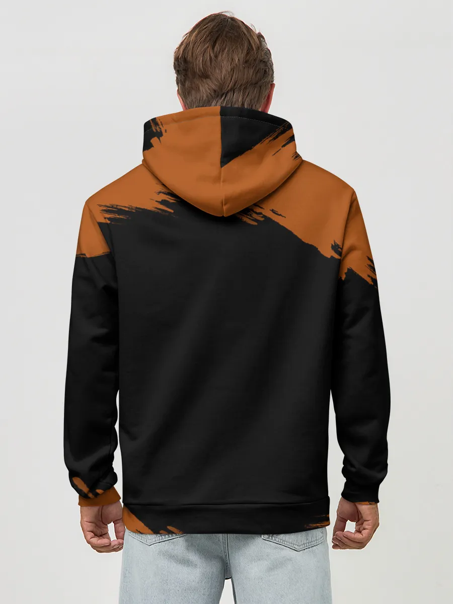 Худи мужской база хлопок / Противостояние Хината и Кагеяма | Haikyuu!!