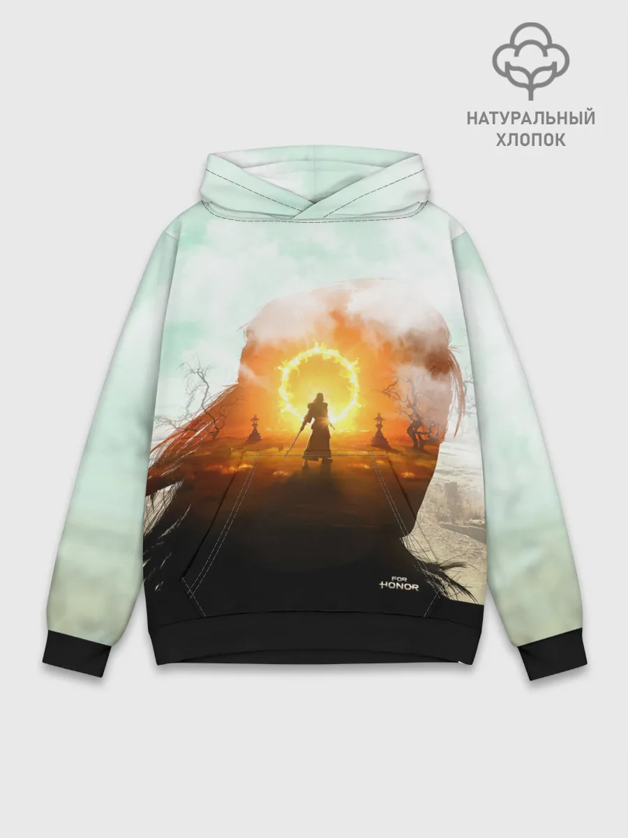 Худи мужской база хлопок / For Honor Mirage