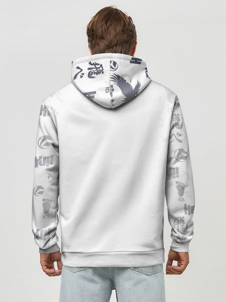 Худи мужской база хлопок / TO THE TOP! Hinata Shoyo