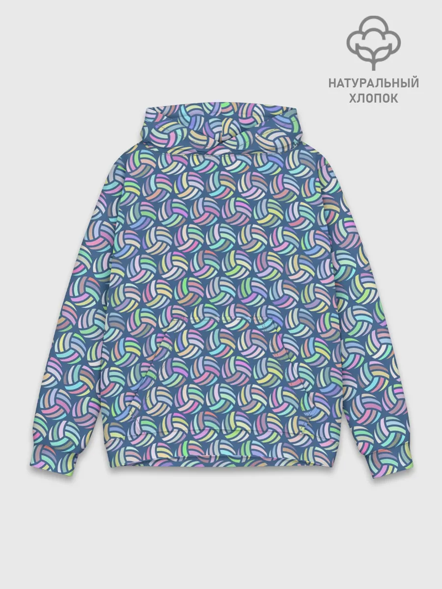 Худи мужской база хлопок / Volleyball