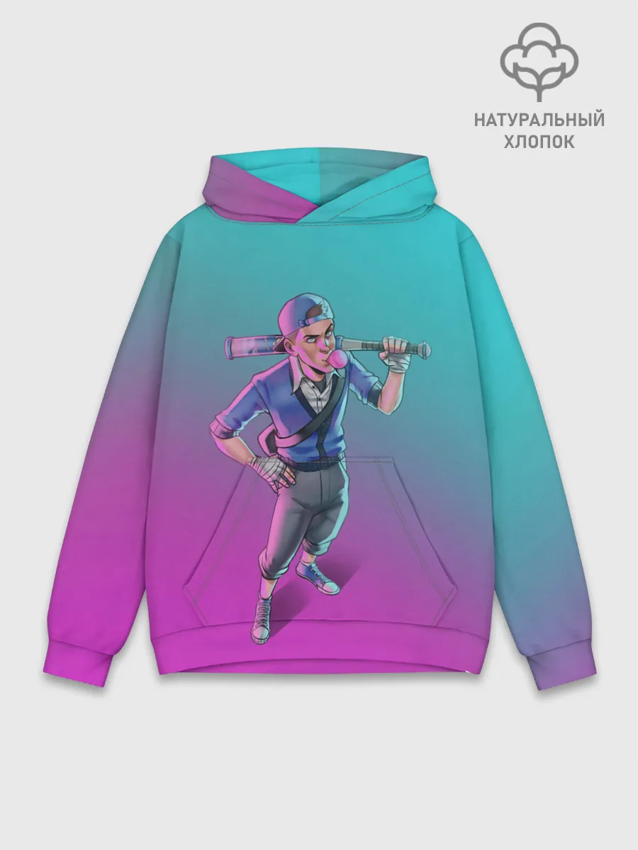 Худи мужской база хлопок / Будь как разведчик