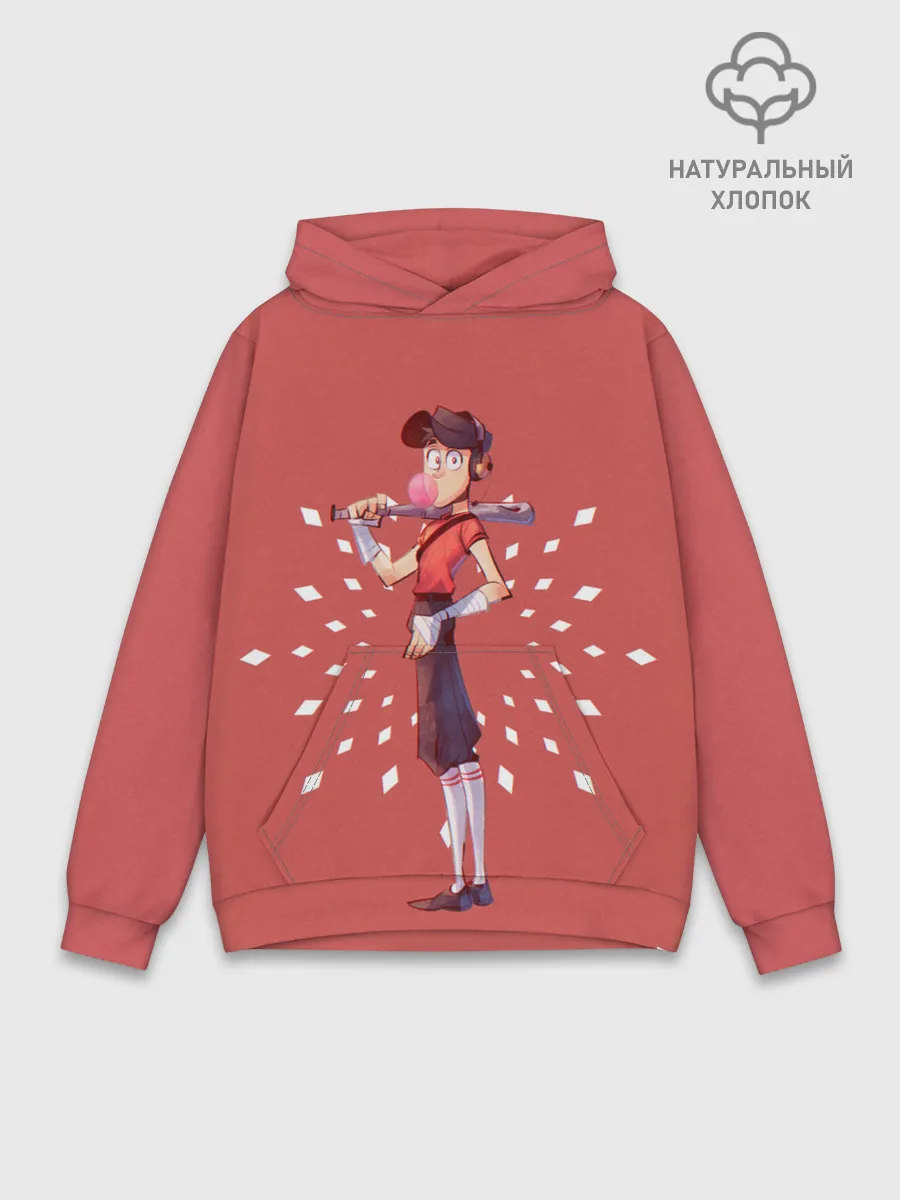 Худи мужской база хлопок / Scout