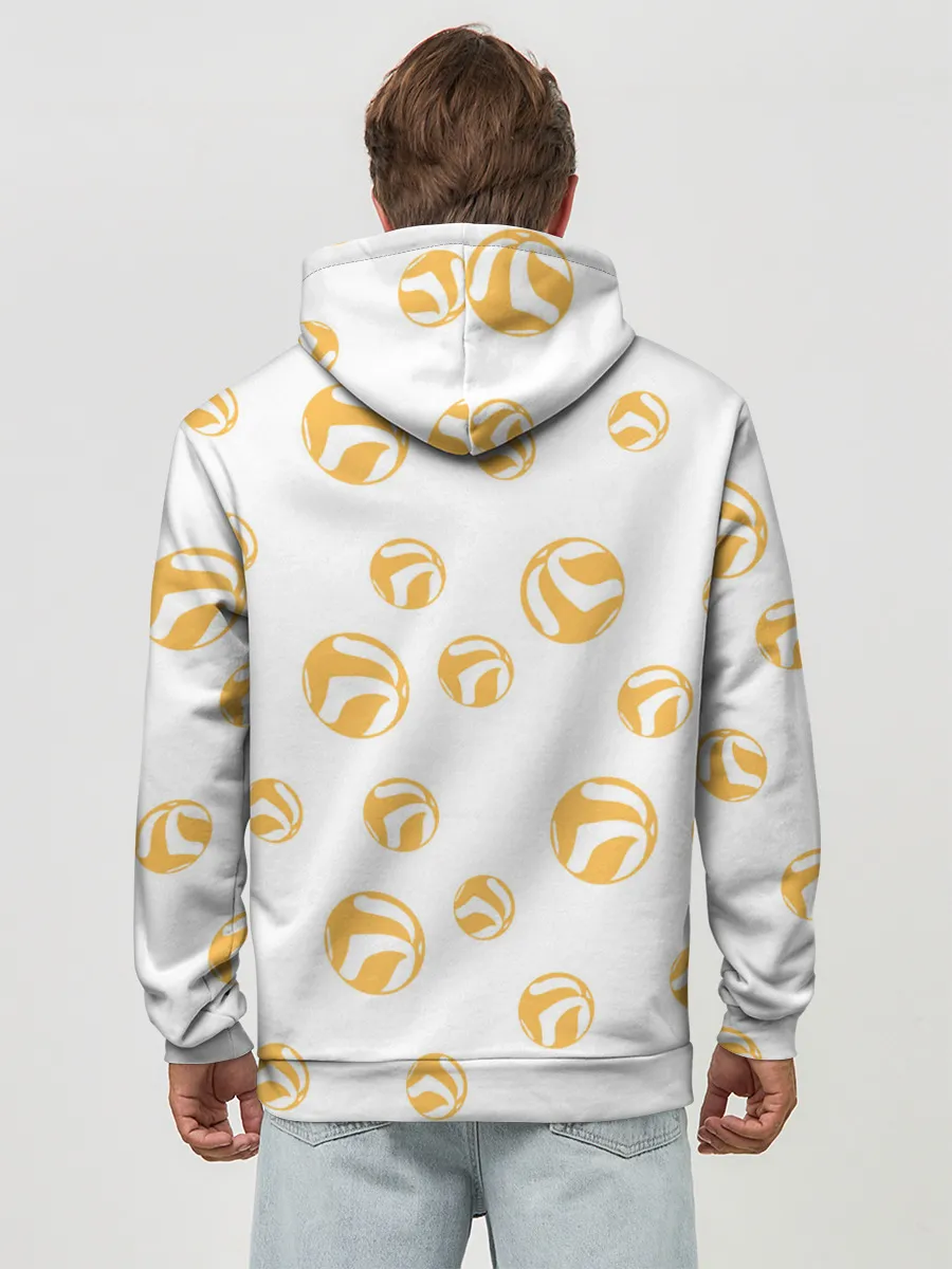 Худи мужской база хлопок / Мощный удар Шоё Хината Haikyuu!!