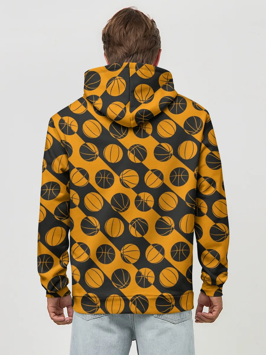 Худи мужской база хлопок / Баскетбол