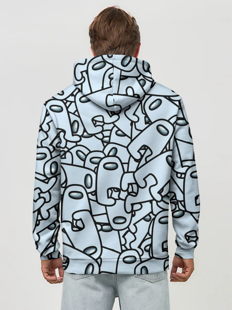 Худи мужской база хлопок / among us mem