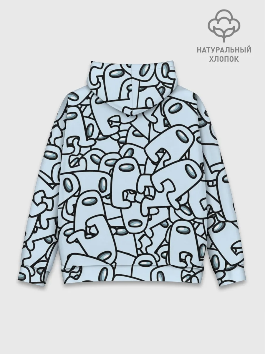 Худи мужской база хлопок / among us mem