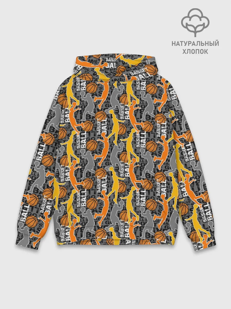 Худи мужской база хлопок / Basketball