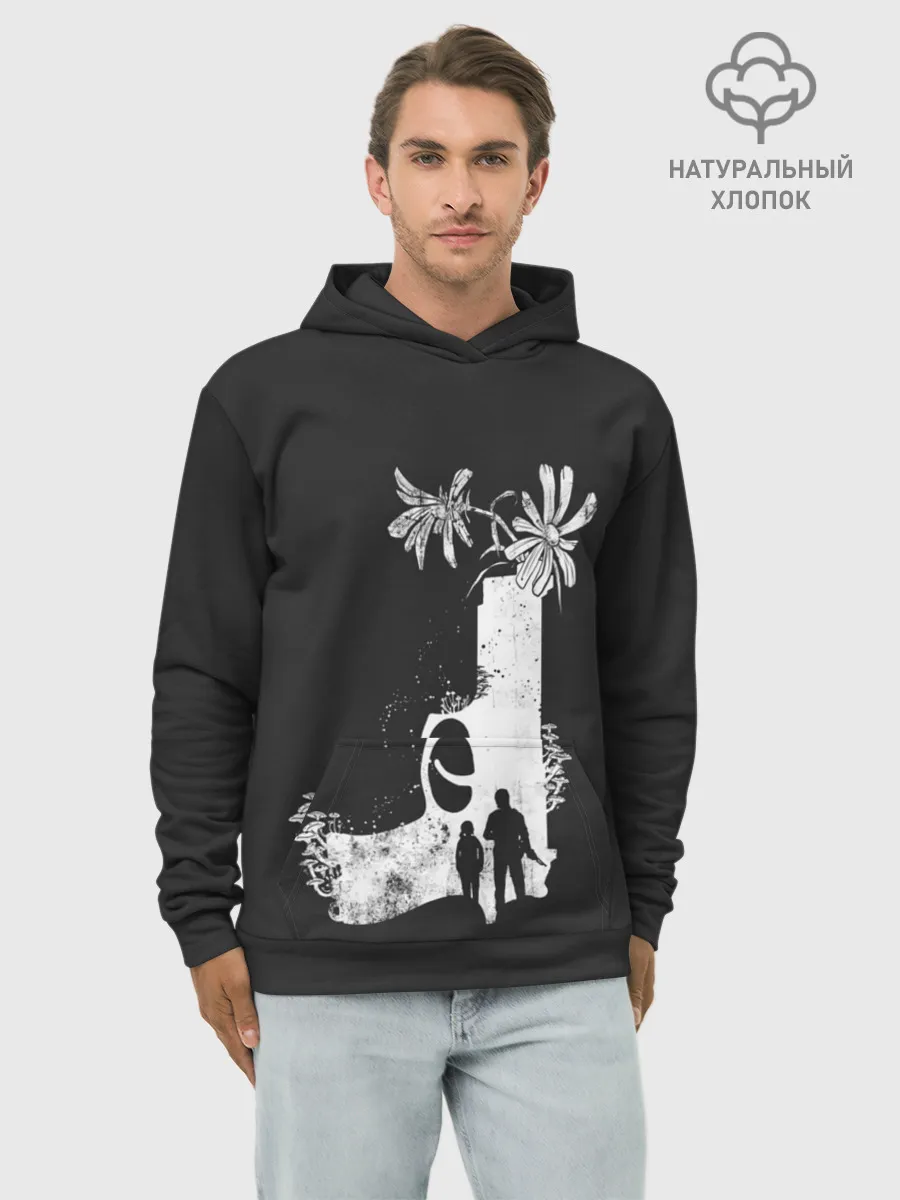Худи мужской база хлопок / Survivors with gun