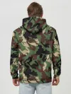 Худи мужской база хлопок / Рыблака камуфляж