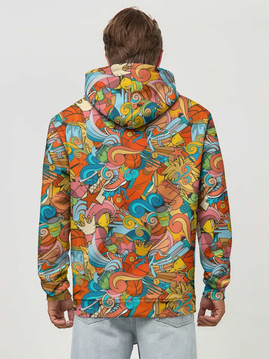 Худи мужской база хлопок / Basketball