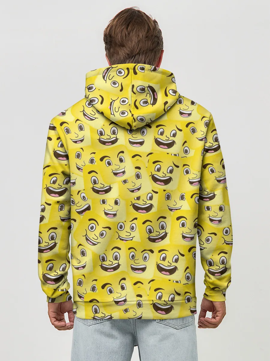 Худи мужской база хлопок / Позитив