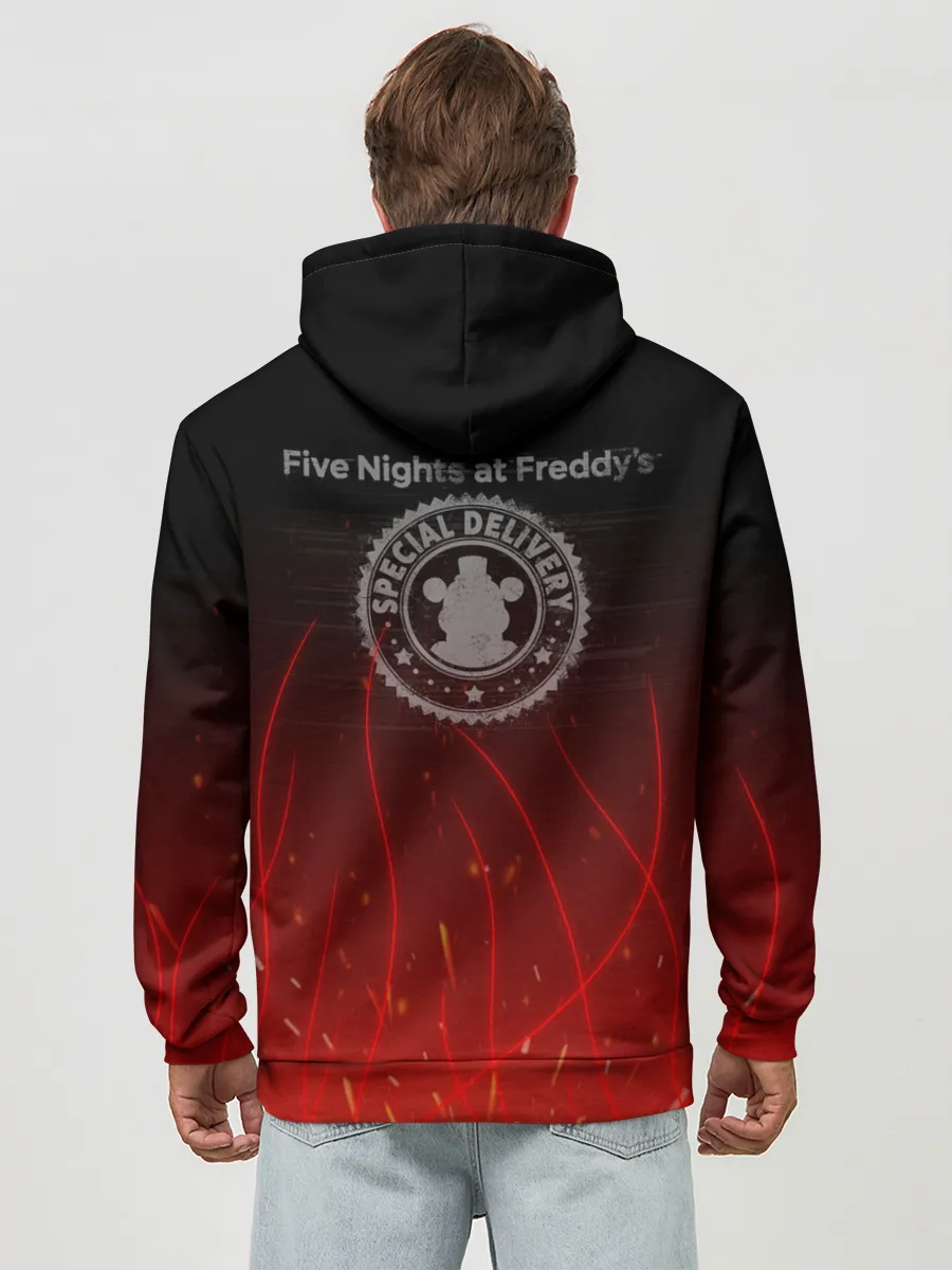 Худи мужской база хлопок / FNAF FREDDY