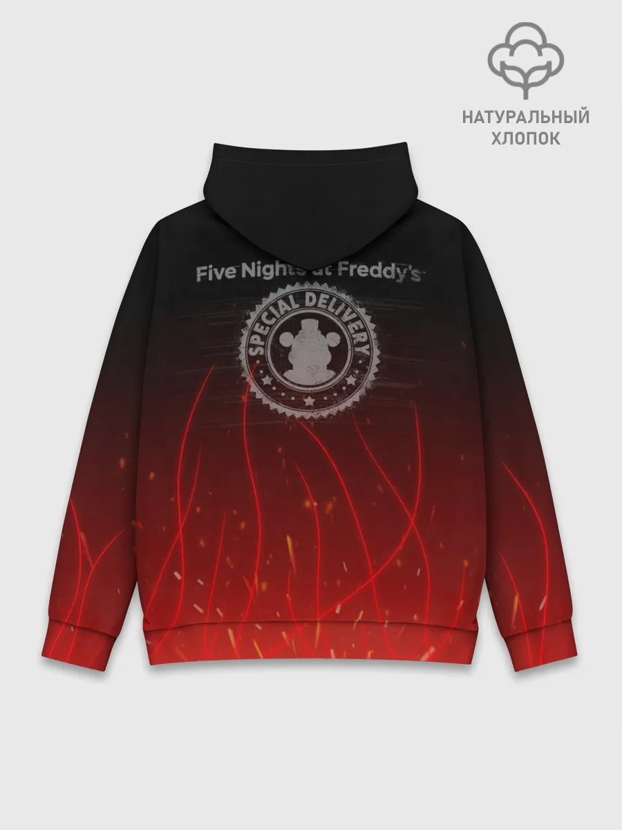 Худи мужской база хлопок / FNAF FREDDY