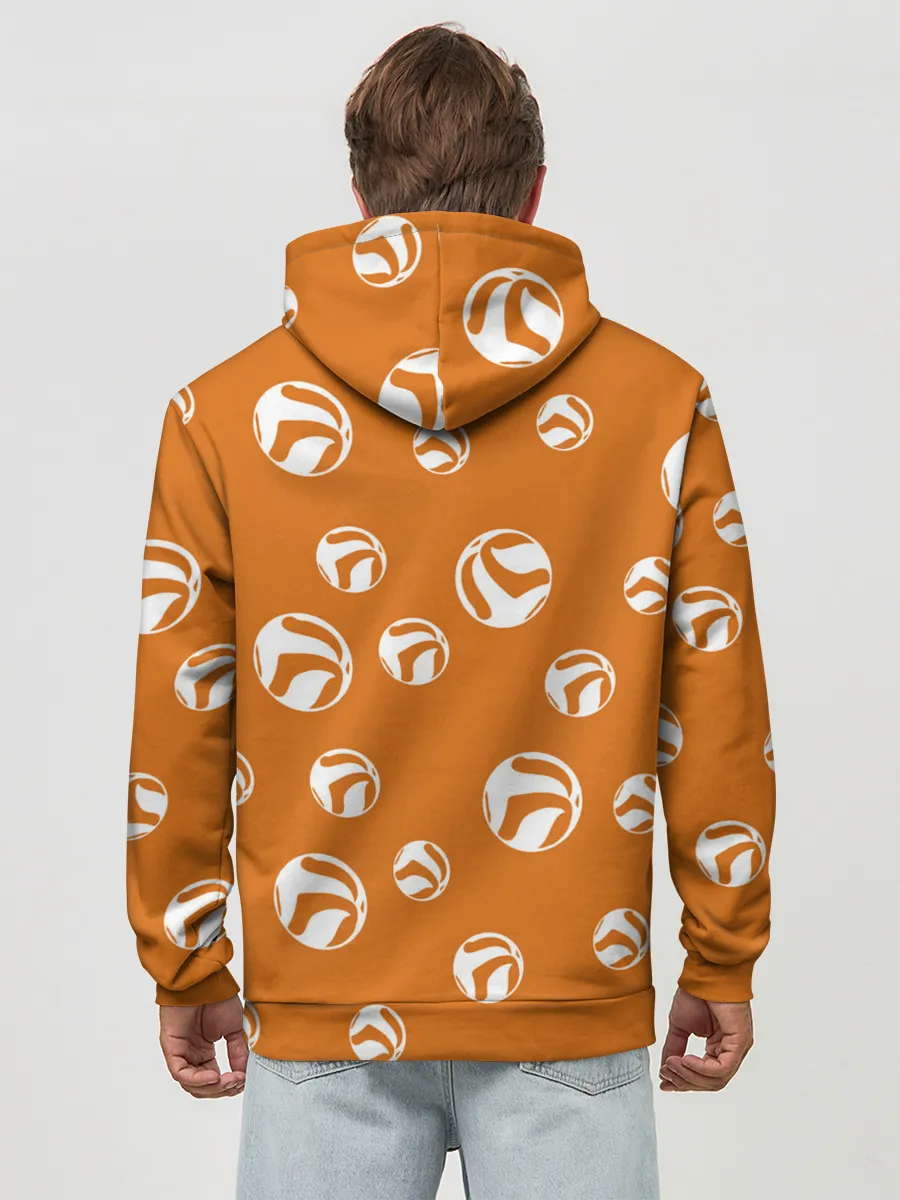 Худи мужской база хлопок / Тобио Кагеяма корона Haikyuu!!