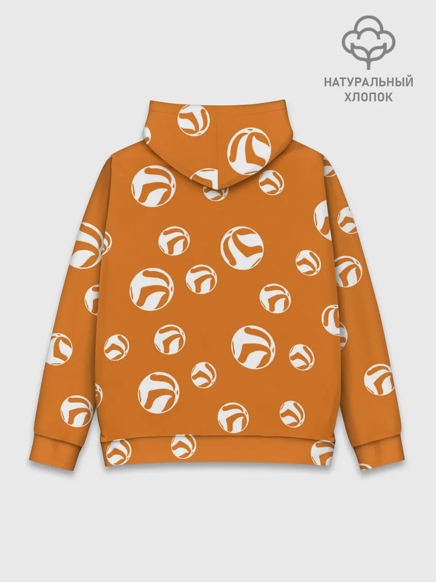 Худи мужской база хлопок / Тобио Кагеяма корона Haikyuu!!