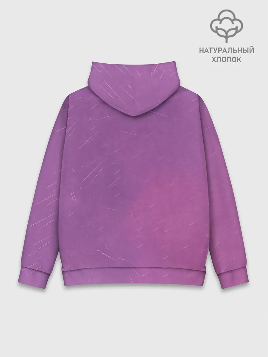 Худи мужской база хлопок / Purpule Peep