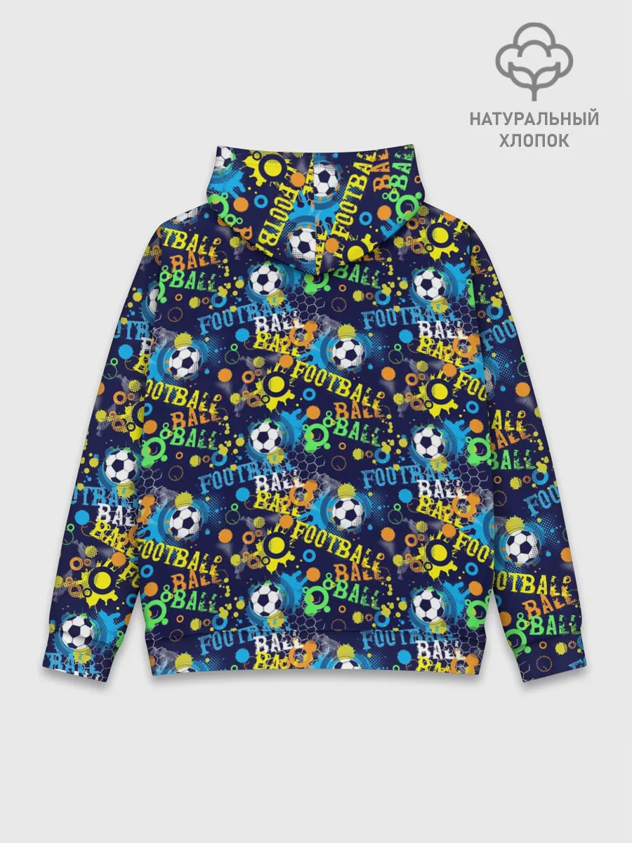 Худи мужской база хлопок / FOOTBALL