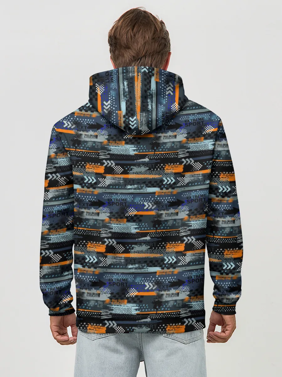 Худи мужской база хлопок / Экстрим