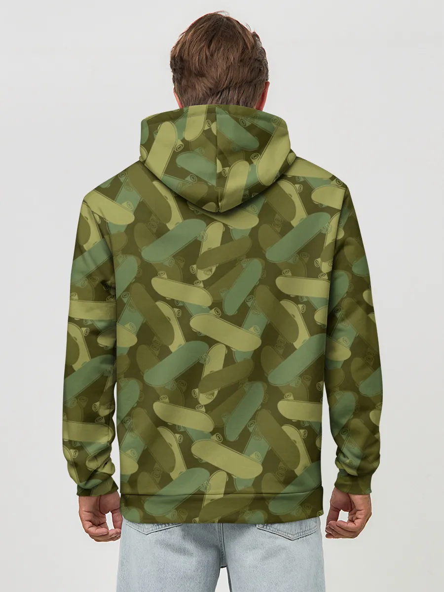 Худи мужской база хлопок / Скейтборды