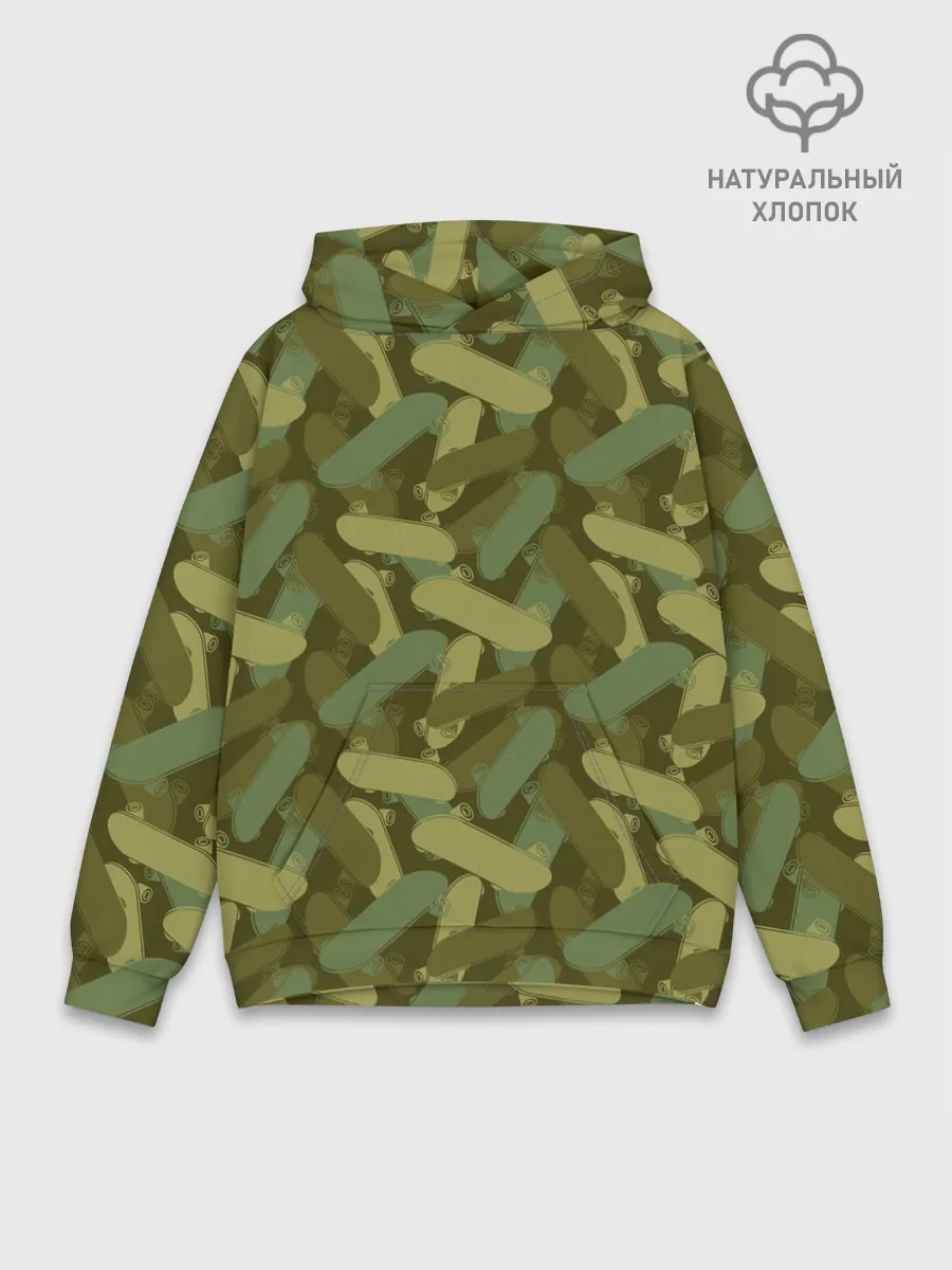 Худи мужской база хлопок / Скейтборды