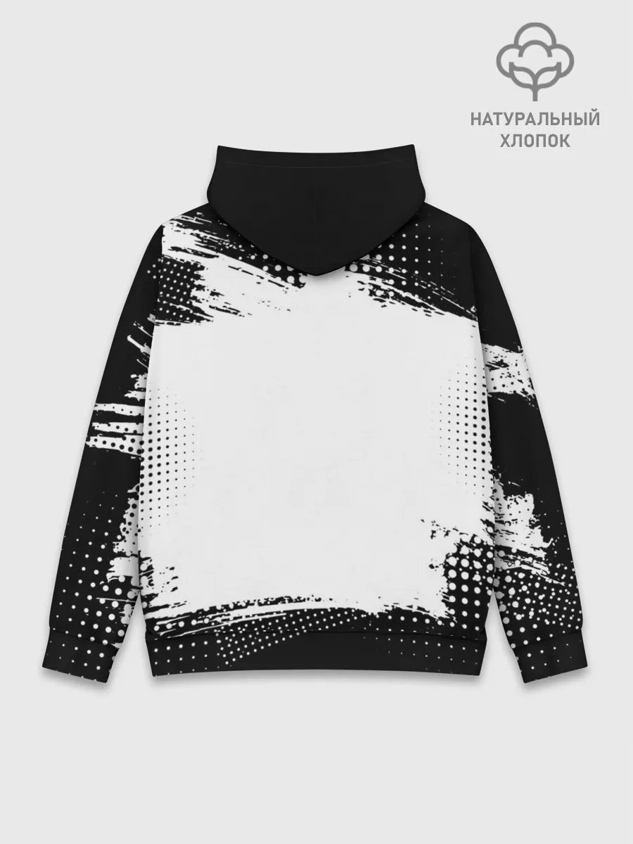 Худи мужской база хлопок / Тобио Кагеяма корона Haikyuu!!