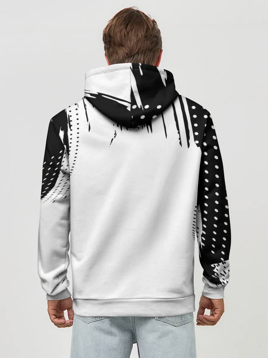 Худи мужской база хлопок / Старшая Карасуно | Академия Шираторизава