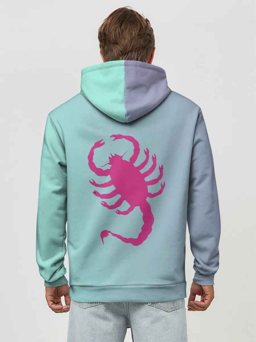 Худи мужской база хлопок / В стиле Drive