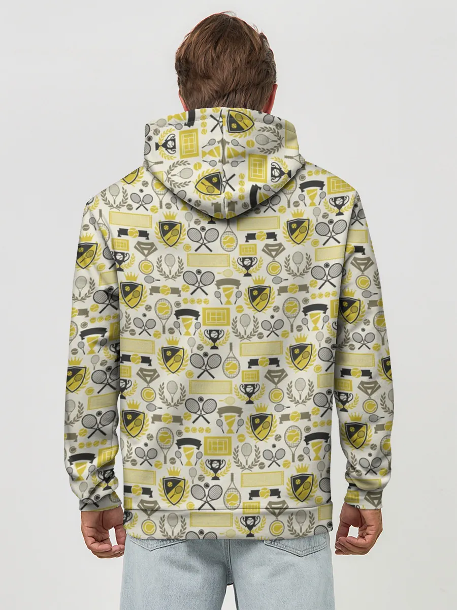 Худи мужской база хлопок / Кубок Дэвиса