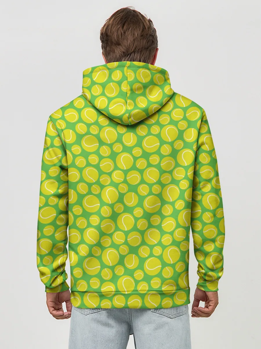 Худи мужской база хлопок / Теннисные Мячики