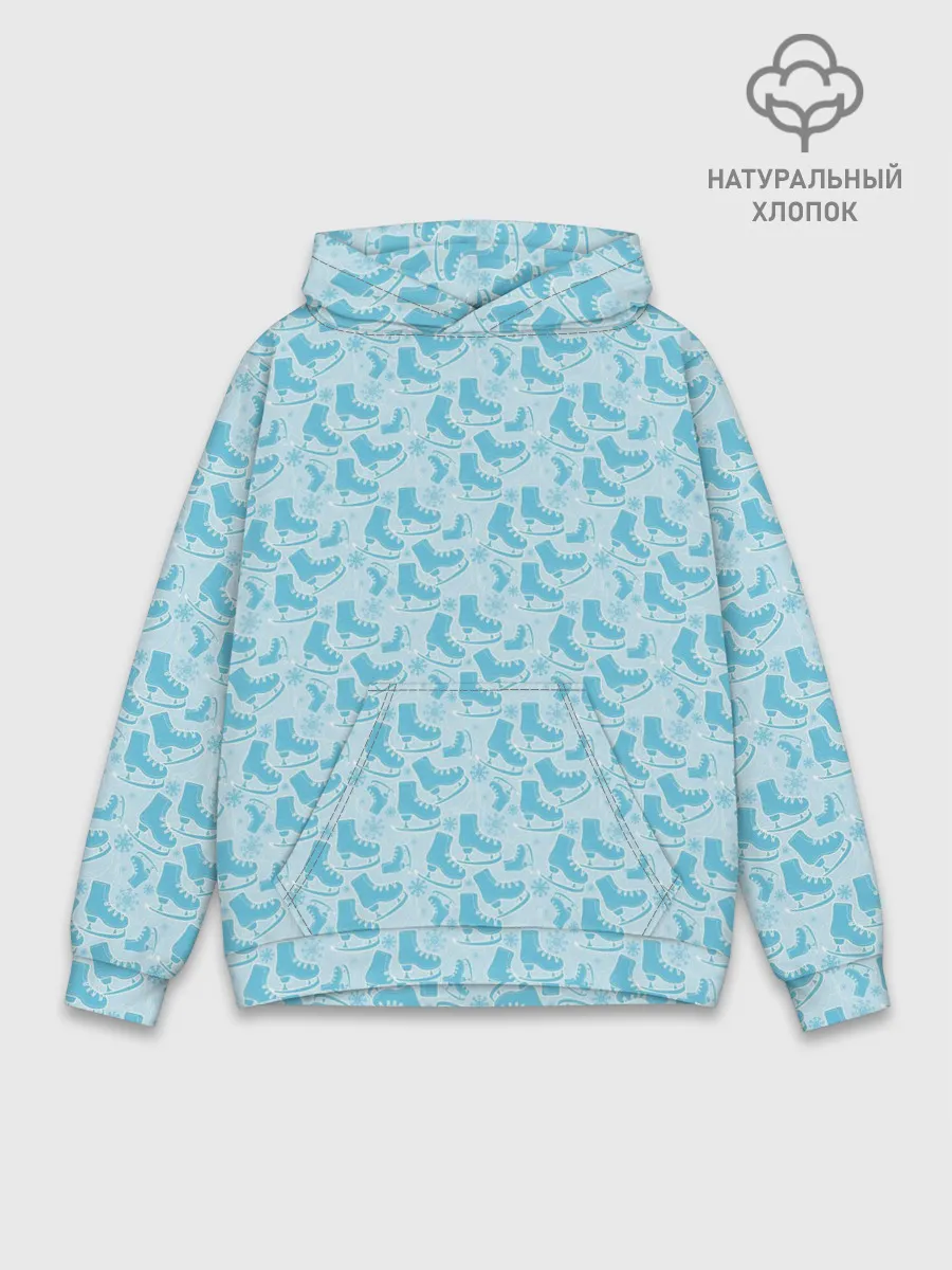 Худи мужской база хлопок / Фигурное Катание