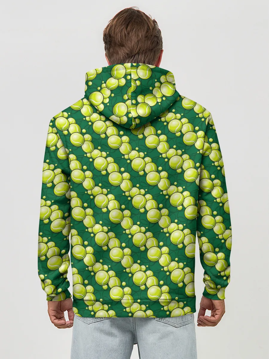 Худи мужской база хлопок / Теннисные Мячики