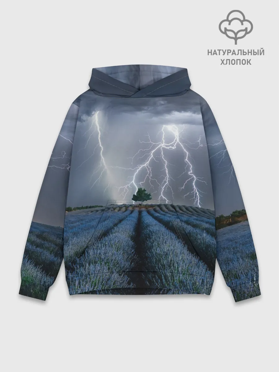 Худи мужской база хлопок / Молнии