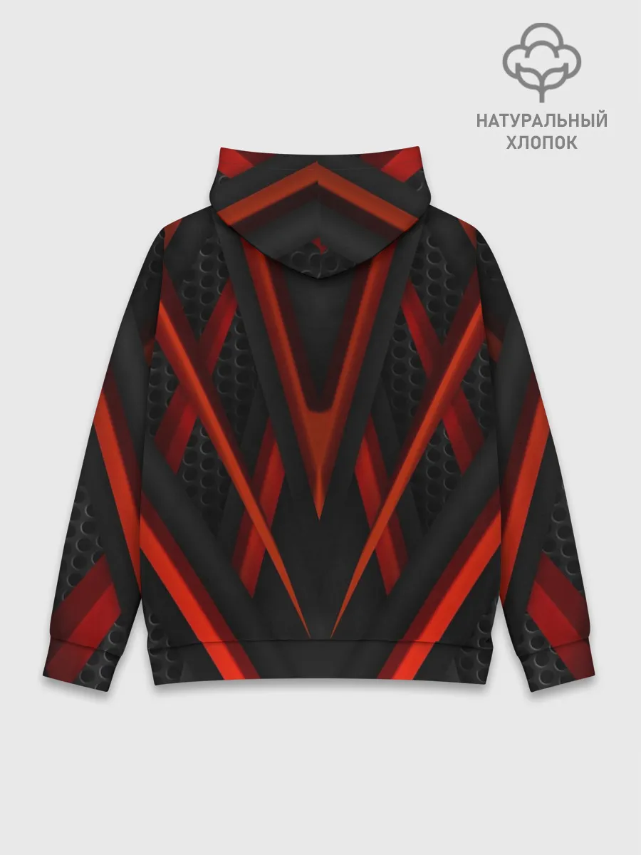 Худи мужской база хлопок / СПОРТ ЛИНИИ 3D