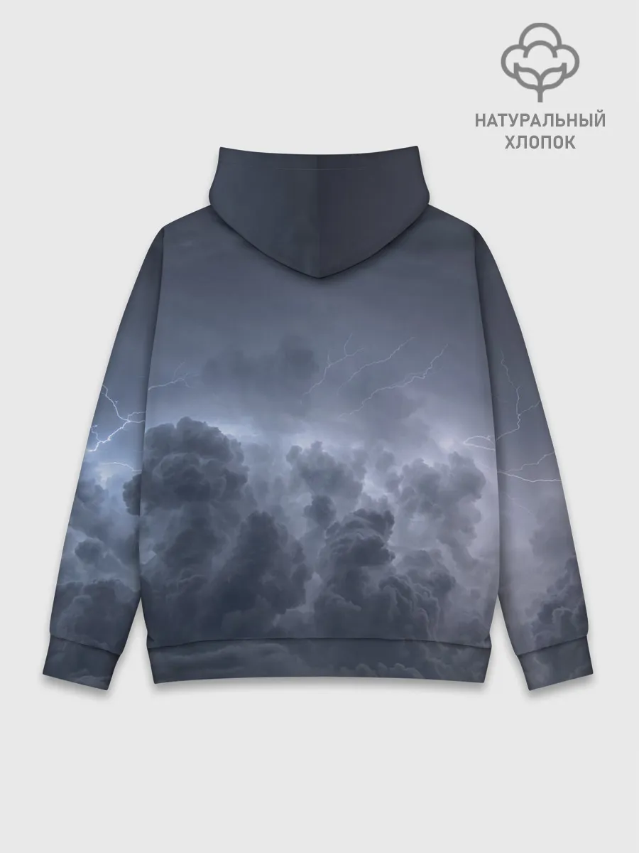 Худи мужской база хлопок / НЕБО СЛАВЯН | СЛАВЯНСТВО