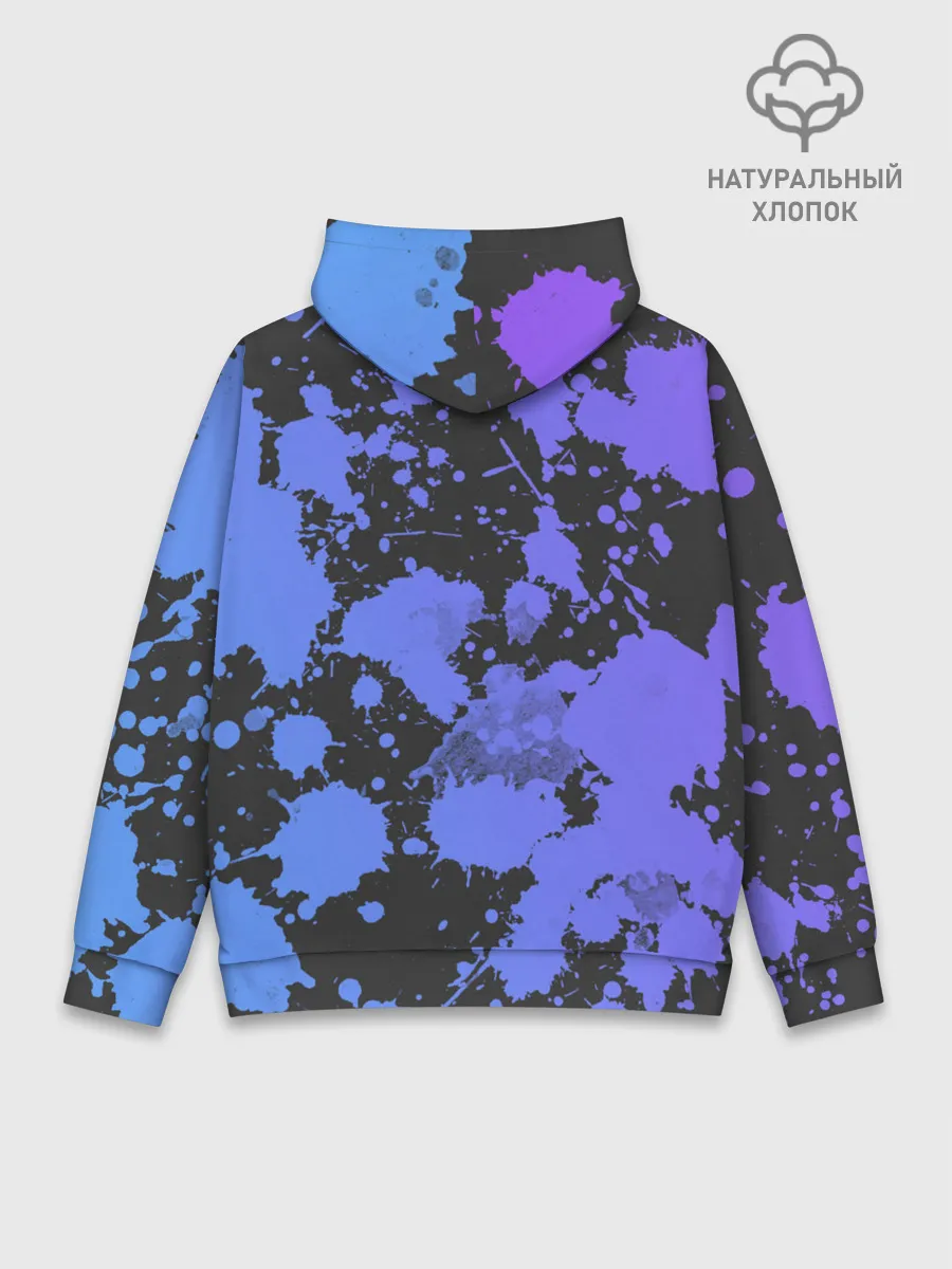 Худи мужской база хлопок / Lil Scull