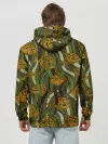 Худи мужской база хлопок / Пираньи камуфляж