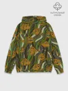 Худи мужской база хлопок / Пираньи камуфляж