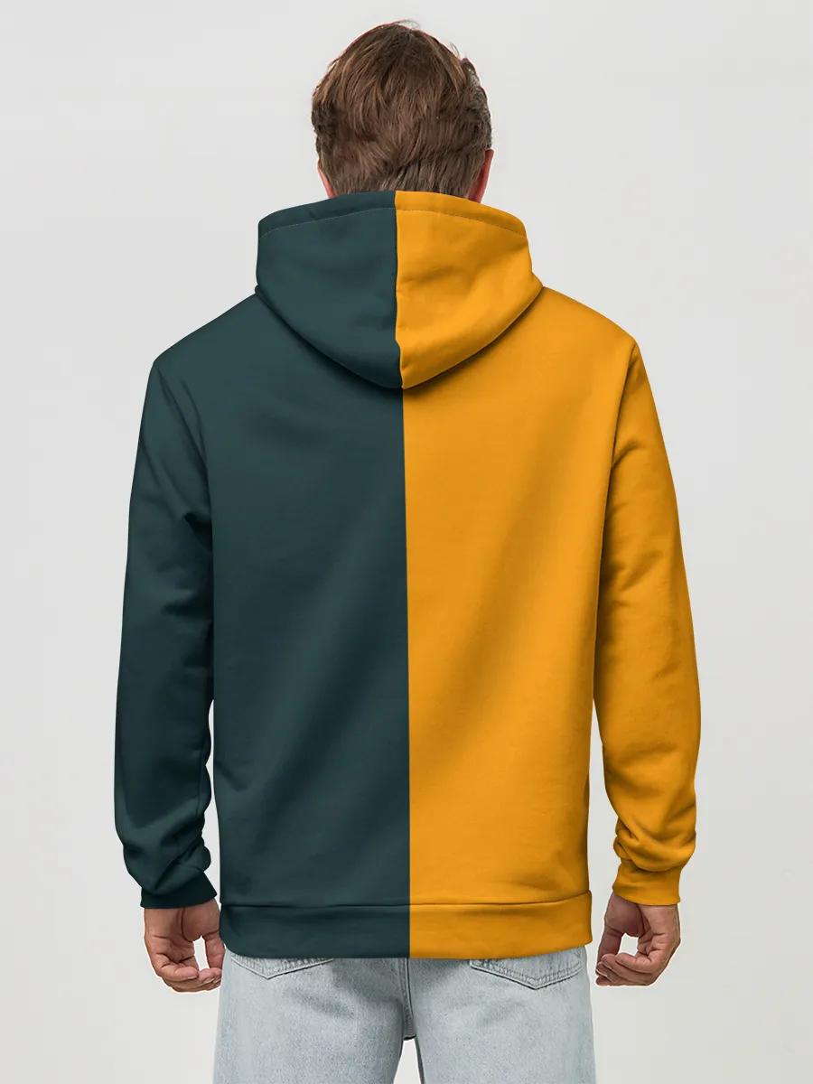 Худи мужской база хлопок / Хината и Кагеяма из Карасуно